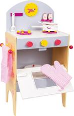 Houten speelgoed keukentje | incl oven en pannen etc., Kinderen en Baby's, Speelgoed | Houten speelgoed, Nieuw, Meubelstuk of Keukentje