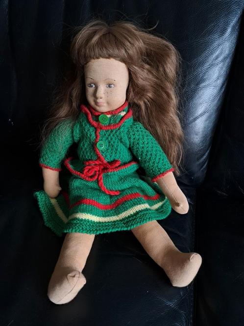 Mooie  vintage pop, Verzamelen, Poppen, Zo goed als nieuw, Pop, Ophalen of Verzenden
