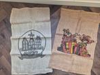 Oude Sinterklaas Zakken- jute zakken - 3 grote en 1 kleine, Ophalen, Gebruikt