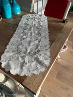 Kerstkleed  107 x 38 cm kerstloper wit / zilver zgan, Ophalen of Verzenden, Zo goed als nieuw