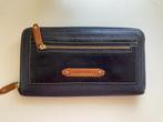 Leren portemonnee/portefeuille - Gigi Fratelli, Overige merken, Blauw, Ophalen of Verzenden, Zo goed als nieuw