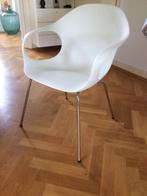 Designstoel “Elephant” 05ELE11, wit kunststof met chrome., Ophalen, Gebruikt, Wit, Metaal