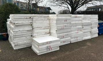 Ca. 500 m² IsoBouw drukvaste EPS isolatieplaten (10 cm dik) beschikbaar voor biedingen