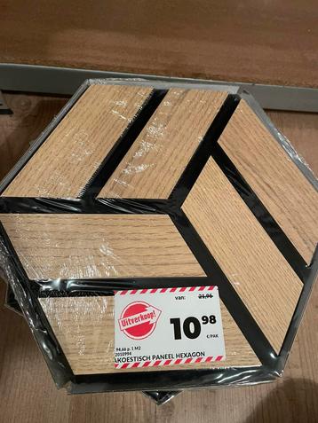 Akoestisch paneel hexagon muurdecoratie beschikbaar voor biedingen