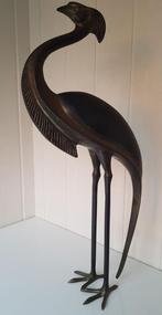 Groot mooi beeld vogel hoogte 80 cm, Ophalen of Verzenden, Gebruikt, Dier