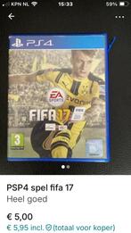 FIFA 17 psp4, Spelcomputers en Games, Ophalen of Verzenden, Zo goed als nieuw, Sport, 3 spelers of meer