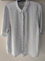 Jigsaw linnen blouse licht grijs EU42, Jigsaw, Maat 42/44 (L), Ophalen of Verzenden, Zo goed als nieuw