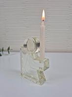 Kerst engel kaarsenhouder. Engelen kandelaar glas jaren 70., Ophalen of Verzenden, ., ., .