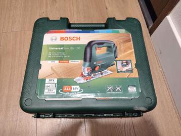 Bosch UniversalSaw 18V-100 Decoupeerzaag + Accu + Koffer beschikbaar voor biedingen