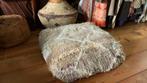VINTAGE BERBER POEF MAROKKO———ophalen Amsterdam!!———, Huis en Inrichting, Banken | Voetenbanken en Poefen, Ophalen, Zo goed als nieuw