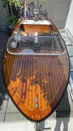 Skibsplast vintage motorboot Yamaha 15 pK, elegant&vaarklaar, Ophalen, Gebruikt, Minder dan 70 pk, 3 tot 6 meter