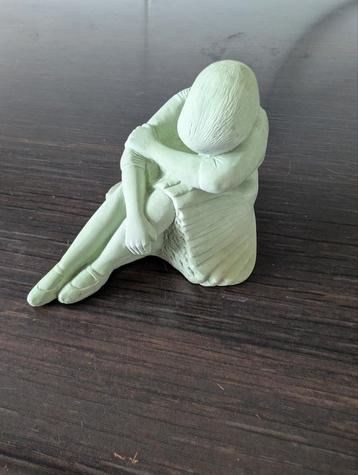 beeld meisje ballet steen vintage beschikbaar voor biedingen