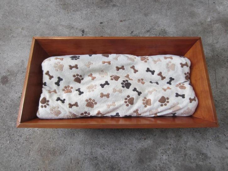 Hondenmand == Kersenhout == NIEUW, Dieren en Toebehoren, Hondenmanden, Nieuw, Overige, Ophalen