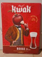 Zeldzaam Reclamebord Pauwel Kwak bier, Ophalen of Verzenden, Nieuw, Reclamebord, Plaat of Schild, Overige merken