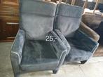 Grijze fauteuils, Ophalen of Verzenden, Gebruikt, 75 tot 100 cm, 50 tot 75 cm