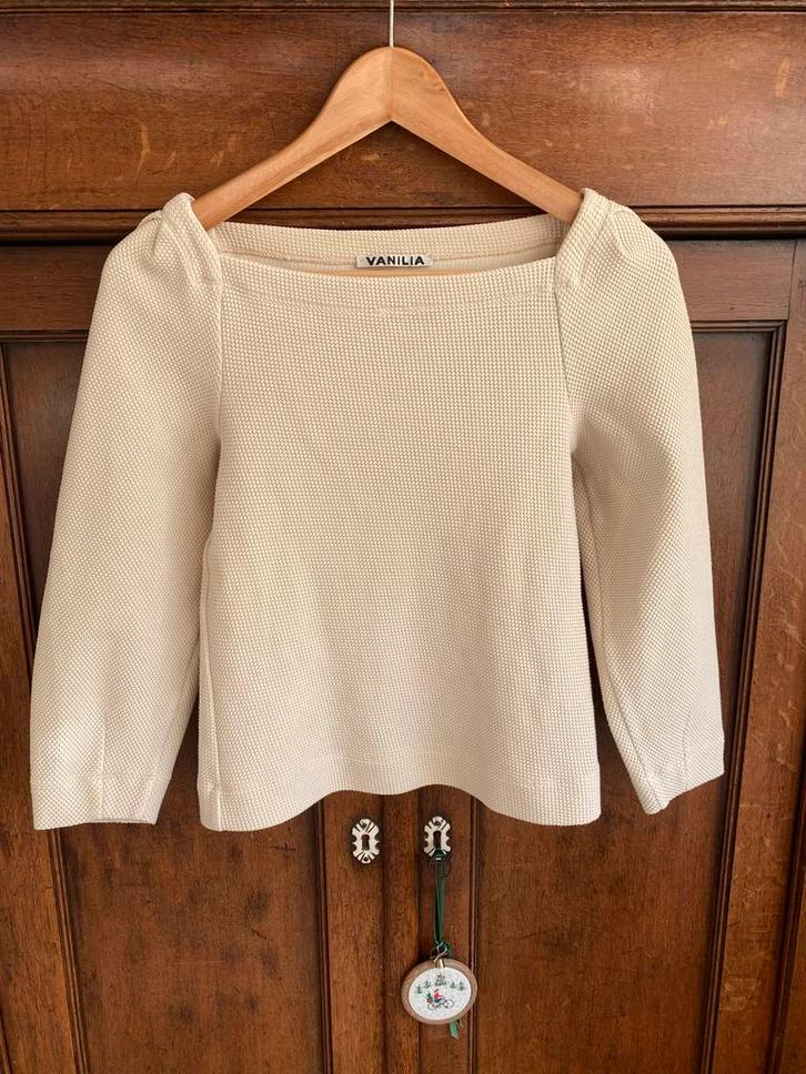 Vanilia Top Lange Mouw Maat 34 Nieuw, Kleding | Dames, Tops, Nieuw, Maat 34 (XS) of kleiner, Beige, Ophalen of Verzenden