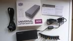 Cooler Master universele laptop adapter, 90W 19V, Computers en Software, Laptop-opladers, Ophalen, Zo goed als nieuw
