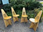 Lundia stoelen, Huis en Inrichting, Ophalen, Overige kleuren, Zo goed als nieuw, Vier