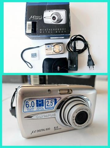 Olympus µ [mju:] Digital 600 – 6.0 MP – met Doos beschikbaar voor biedingen