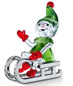 Swarovski kerst elf Santa’s elf on sleigh 2020, Verzamelen, Swarovski, Ophalen of Verzenden, Nieuw, Figuurtje