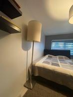 Mooie vloerlamp creme met rvs poot, Ophalen of Verzenden, Zo goed als nieuw, 150 tot 200 cm