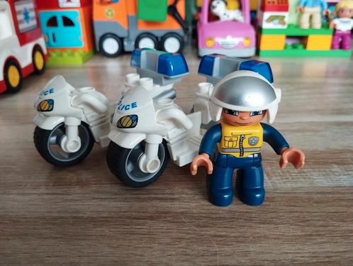 Lego Duplo Ville Politiemotor 5679, Kinderen en Baby's, Speelgoed | Duplo en Lego, Gebruikt, Duplo, Ophalen of Verzenden