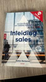 Stefan Renkema - Inleiding sales, 2e druk, incl. TrainTool, Ophalen of Verzenden, Stefan Renkema, Management, Zo goed als nieuw