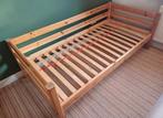 Flexa eenpersoonsbed 90x200 incl. opberglades, 90 cm, Eenpersoons, Wit, Ophalen of Verzenden