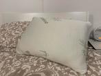 Lucovitaal 2 Kingsize Bamboe Hoofdkussen - Nieuw!, Huis en Inrichting, Woonaccessoires | Kussens, Ophalen, Nieuw, Wit, Rechthoekig