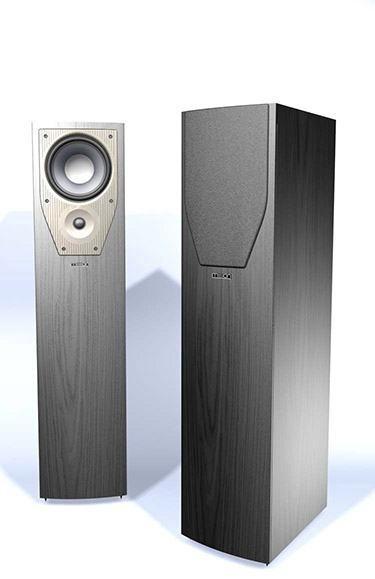 MISSION M73 Luidsprekers in Nieuwstaat, Audio, Tv en Foto, Luidsprekers, Zo goed als nieuw, Front, Rear of Stereo speakers, 60 tot 120 watt