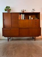 Mid century design kast, Huis en Inrichting, Kasten | Dressoirs, Ophalen, Gebruikt, Met deur(en), 150 tot 200 cm