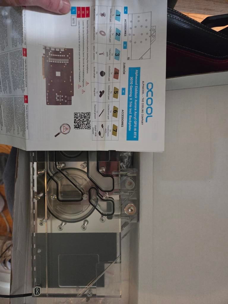 Alphacool MSI RTX 3070 Waterblock - Gaming X Trio/Suprim X, Ophalen of Verzenden, Gebruikt, Waterkoeling