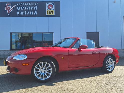 Mazda MX-5 1.6i Exclusive Goed Onderhouden! Trekhaak!, Auto's, Mazda, Bedrijf, Te koop, MX-5, ABS, Airbags, Alarm, Centrale vergrendeling