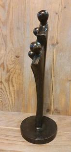 bronzen beeld / abstracte FAMILIE / 4 personen, Antiek en Kunst, Kunst | Beelden en Houtsnijwerken, Ophalen of Verzenden