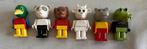 Lego 6 stuks Fabuland figuren, Ophalen of Verzenden, Gebruikt