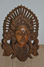 BALINEES HOUTSNIJ WERKEN BEELD., Antiek en Kunst, Ophalen of Verzenden