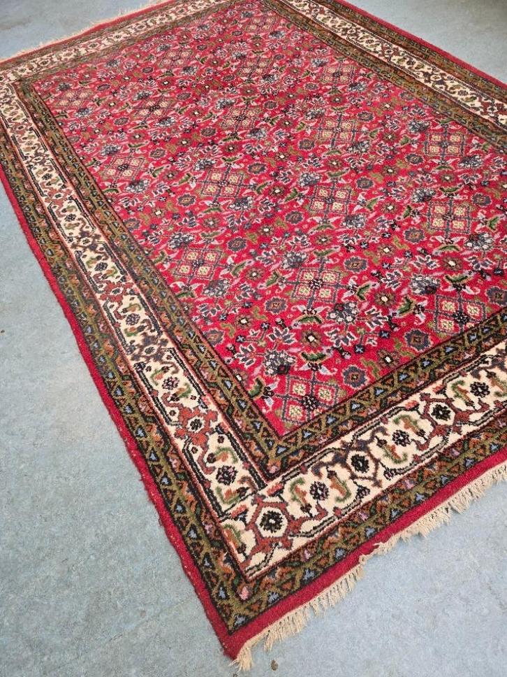 schitterend Perzisch tapijt / vloerkleed, handgeknoopt, Huis en Inrichting, Stoffering | Tapijten en Kleden, Gebruikt, 200 cm of meer