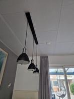 Hanglamp met 3 lampen, Ophalen, Zo goed als nieuw, Metaal, Minder dan 50 cm
