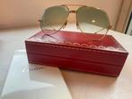 Vintage Cartier Vendome Santos sunglasses/zonnebril, Ophalen of Verzenden, Blauw, Overige merken