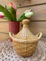 Vintage Keramiek Mandfles met Kurk, Antiek en Kunst, Curiosa en Brocante, Ophalen of Verzenden