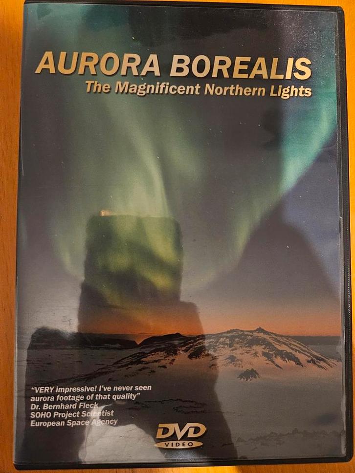 Aurora Borealis DVD - Prachtige Northern Lights, Cd's en Dvd's, Dvd's | Documentaire en Educatief, Zo goed als nieuw, Natuur, Alle leeftijden