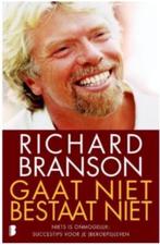 Gaat Niet Bestaat Niet (Richard Branson), Ophalen of Verzenden, Zo goed als nieuw