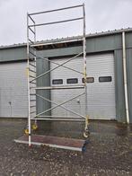 Gebruikte rolsteiger 75x250 cm / 7 mtr werkhoogte, Doe-het-zelf en Verbouw, Steigers, Ophalen, Gebruikt, Rolsteiger of Kamersteiger