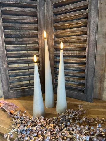 Set kegel led kaarsen countryfield beschikbaar voor biedingen