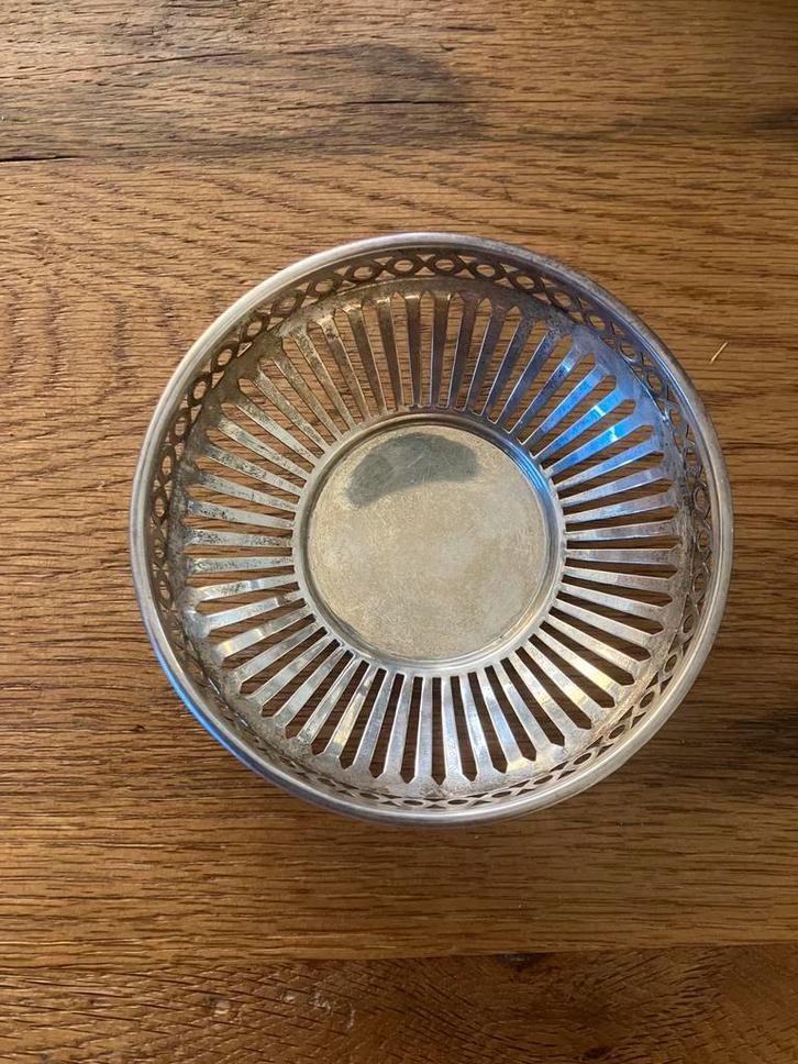 Zilveren bonbon schaaltje, Antiek en Kunst, Antiek | Goud en Zilver, Zilver, Ophalen of Verzenden