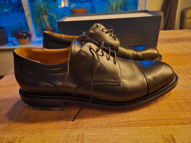 Van Bommel zwarte lakschoenen maat 46(11), Kleding | Heren, Schoenen, Zo goed als nieuw, Zwart, Ophalen of Verzenden