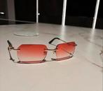 Cartier bril - Gouden panter frame, rode glazen, Overige merken, Nieuw, Ophalen of Verzenden, Rood