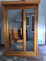 2 persoons infrarood sauna van red cedarhout, Ophalen, Gebruikt, Infrarood, Complete sauna