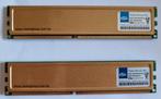 2 x 1 GB Ram modules DDR 400Mhz, Ophalen of Verzenden, Zo goed als nieuw, Desktop