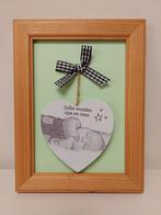 Handgemaakt schilderijtje: 'Jullie worden opa en oma.', Ophalen of Verzenden